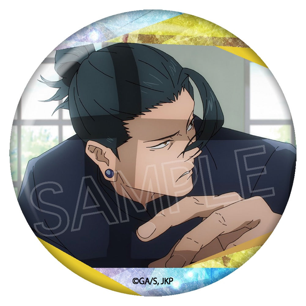 呪術廻戦_キラキラ缶バッジ 夏油傑D