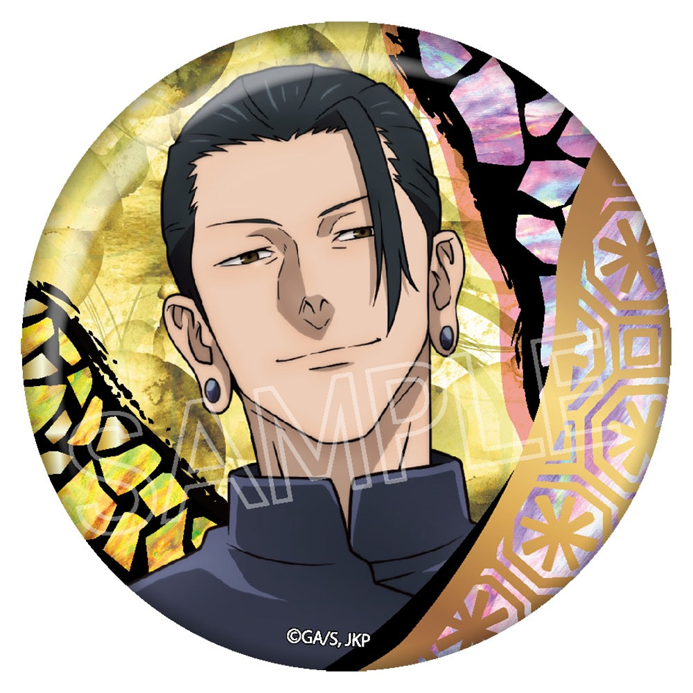 呪術廻戦_螺鈿風シリーズ 箔押し缶バッジ Vol.3 夏油傑B