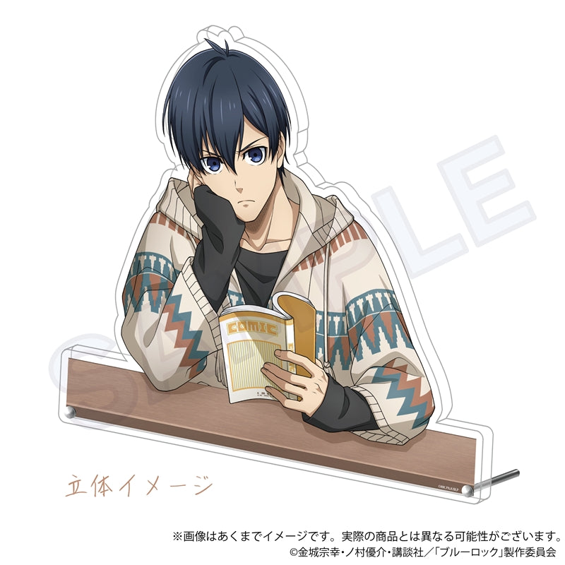 ブルーロック_ビッグアクリルスタンド 一休みver. 千切 豹馬