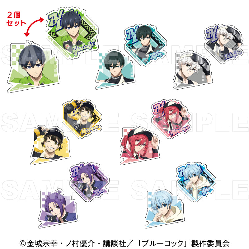 ブルーロック_レーシングStyle トレーディングステッカーセット【BOX／7パック入り】