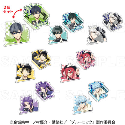 ブルーロック_レーシングStyle トレーディングステッカーセット【BOX／7パック入り】