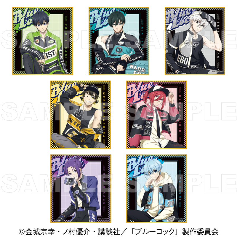 ブルーロック_レーシングStyle トレーディングミニ色紙【BOX／7パック入り】