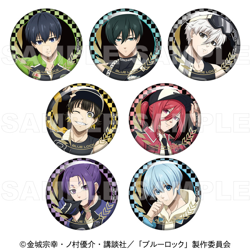 ブルーロック_レーシングStyle トレーディング箔押し缶バッジ【BOX／7パック入り】