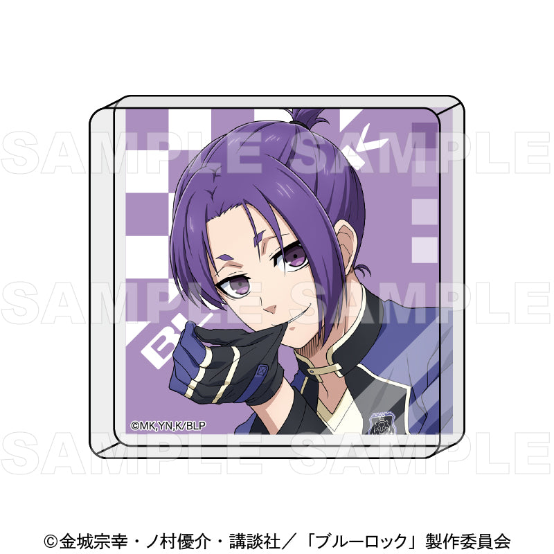 ブルーロック_レーシングStyle ミニアクリルブロック 御影玲王