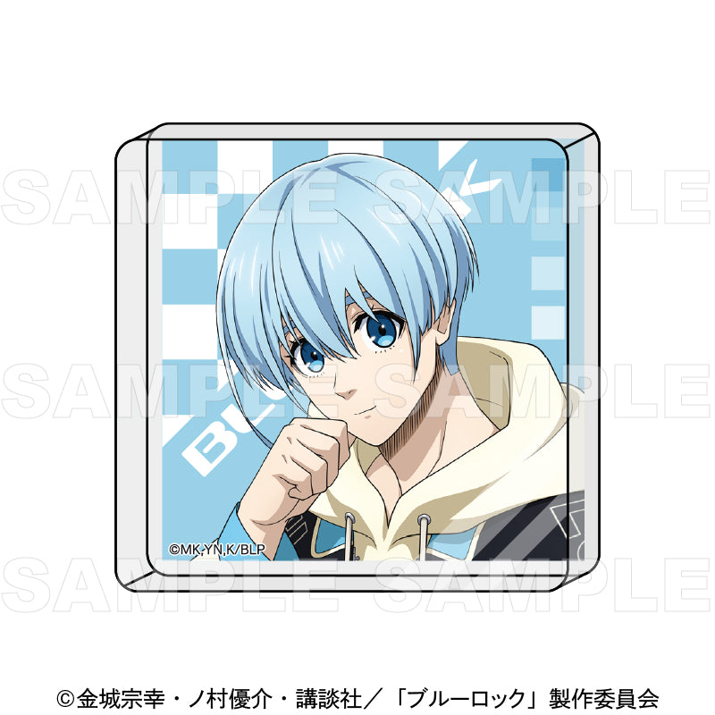 ブルーロック_レーシングStyle ミニアクリルブロック 氷織羊