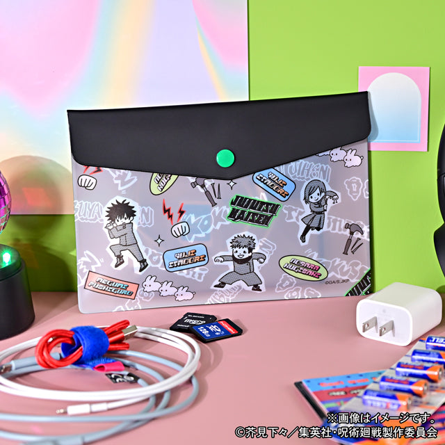 呪術廻戦_ビィズニィズ エンベロープケース(虎杖・伏黒・釘崎)