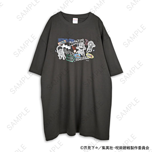 呪術廻戦_ビィズニィズ ビッグTシャツ(虎杖・伏黒・釘崎)