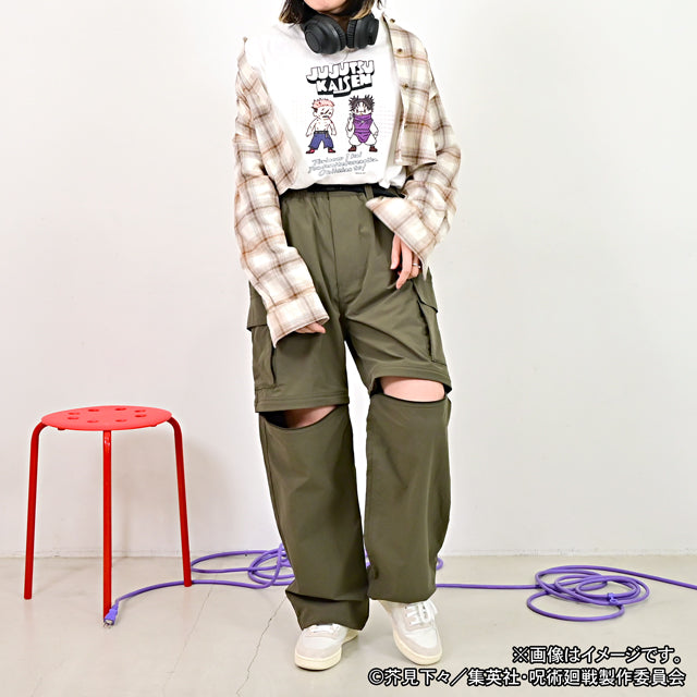 呪術廻戦_ビィズニィズ ビッグTシャツ(虎杖・脹相)