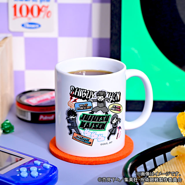 呪術廻戦_ビィズニィズ たっぷりマグカップ(虎杖・伏黒・釘崎)