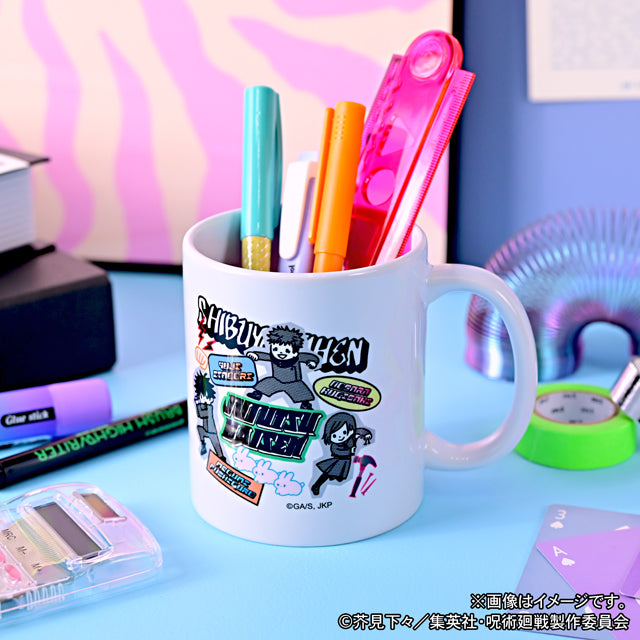 呪術廻戦_ビィズニィズ たっぷりマグカップ(虎杖・伏黒・釘崎)