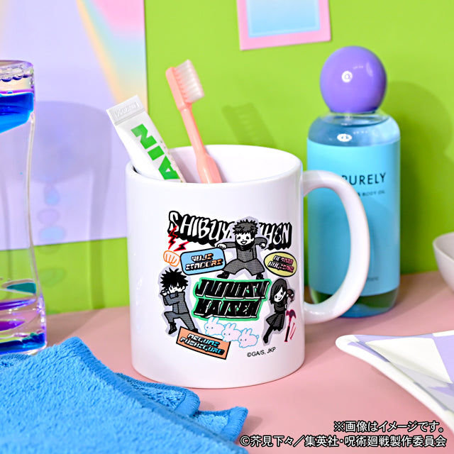 呪術廻戦_ビィズニィズ たっぷりマグカップ(虎杖・伏黒・釘崎)