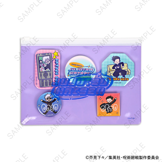 呪術廻戦_ビィズニィズ 缶バッジセット(五条・夏油/懐玉・玉折)