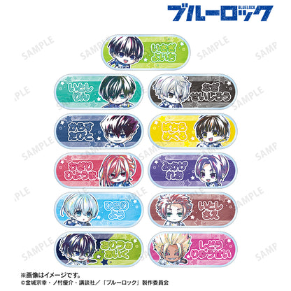 ブルーロック_トレーディング デフォルメAni-Art 第2弾 アクリルネームプレート(単位/コンプリートBOX)【BOX /11パック⼊り】