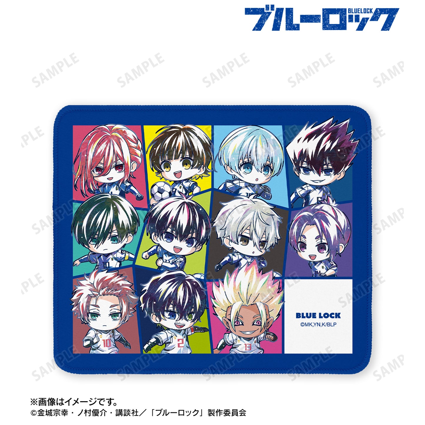 ブルーロック_集合 デフォルメAni-Art 第2弾 マウスパッド