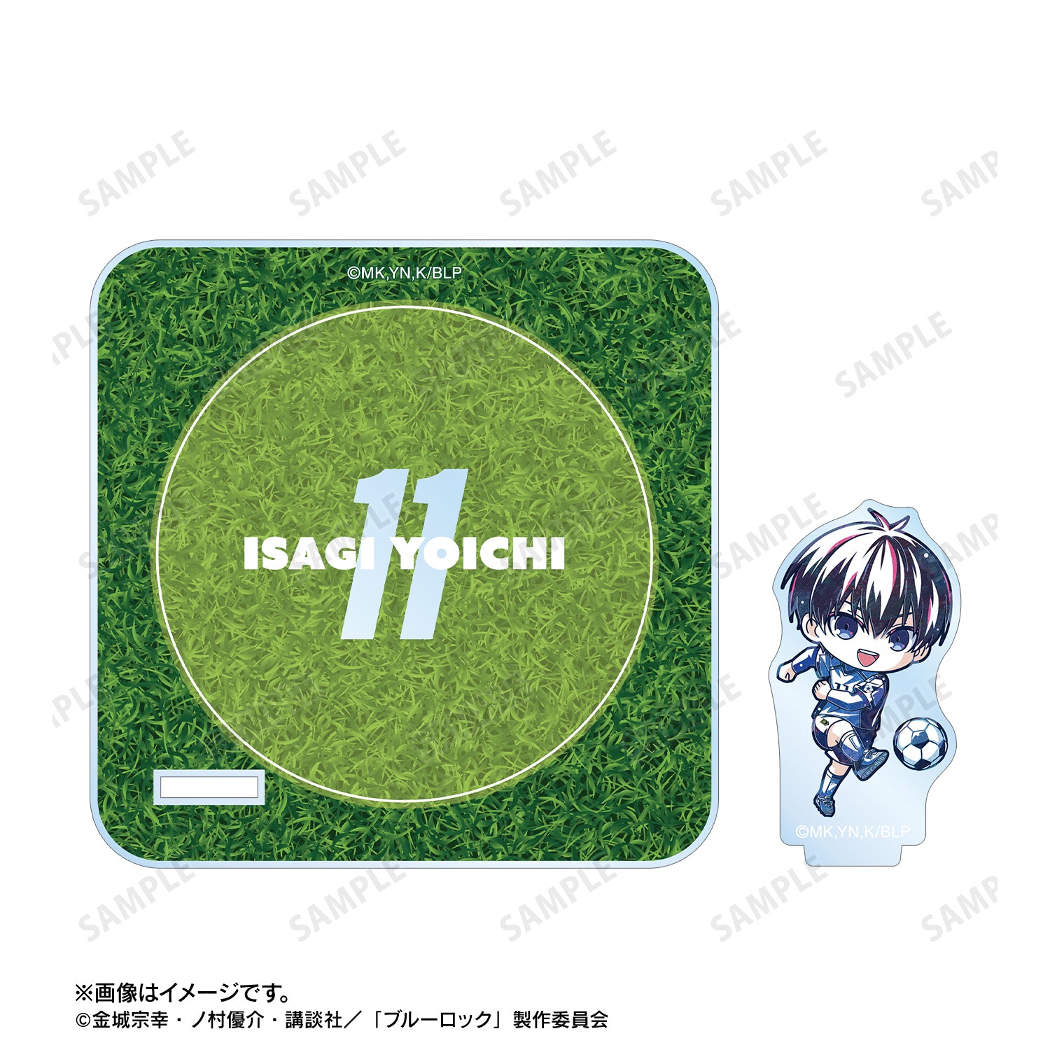 ブルーロック_潔 世一 デフォルメAni-Art 第2弾 アクリルスタンド付きコースター