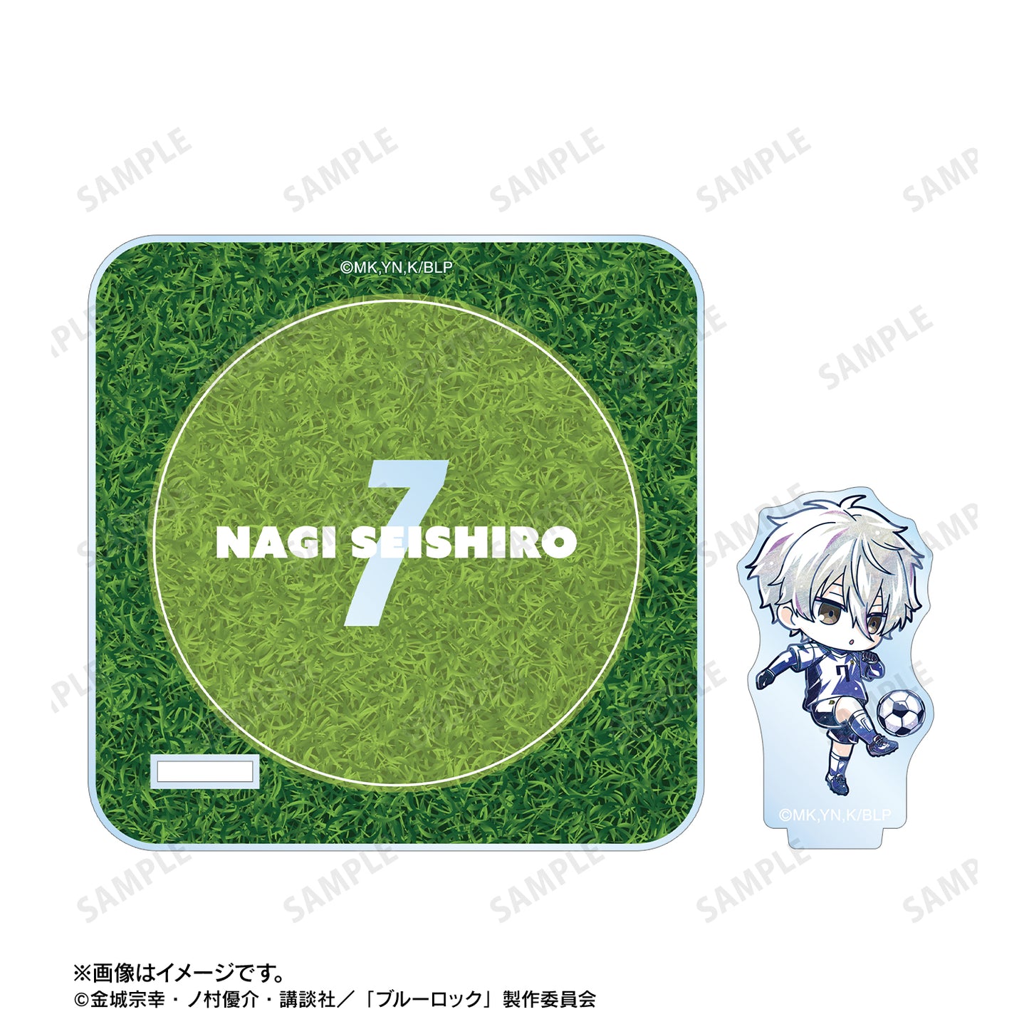 ブルーロック_凪 誠士郎 デフォルメAni-Art 第2弾 アクリルスタンド付きコースター