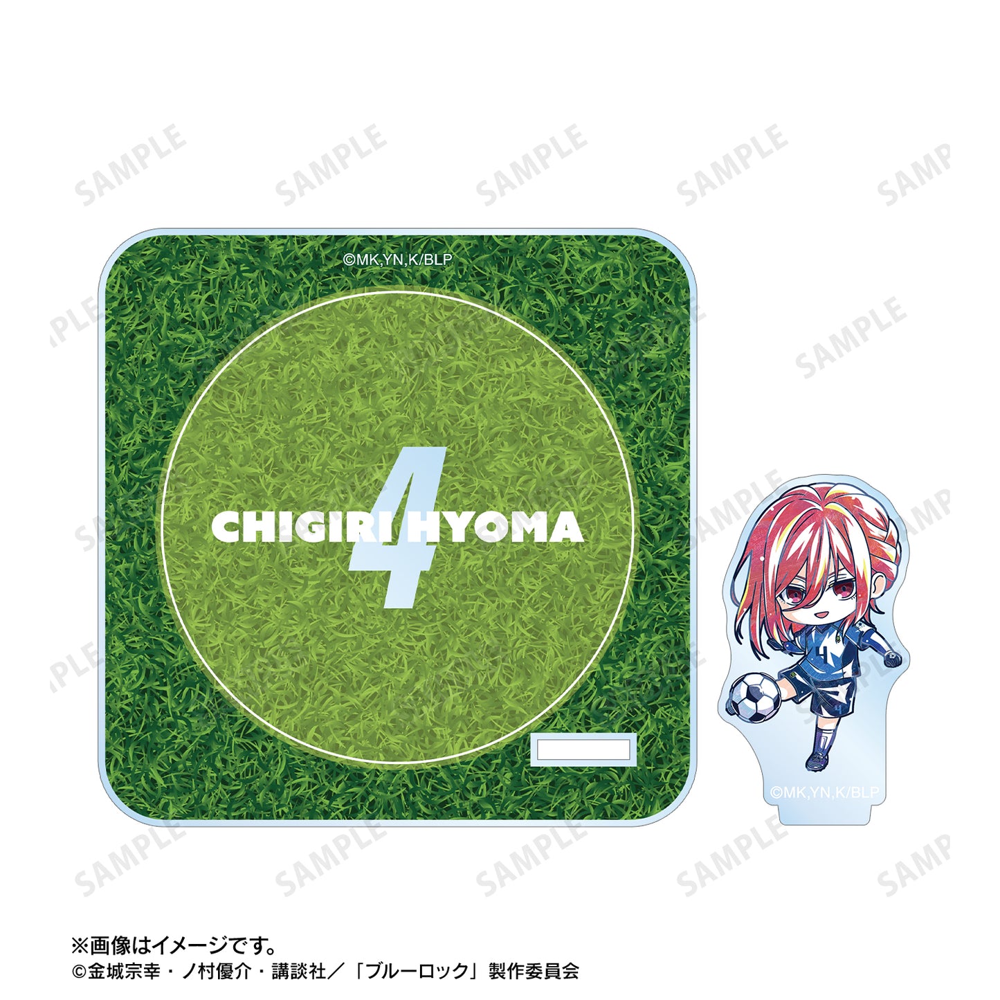 ブルーロック_千切 豹馬 デフォルメAni-Art 第2弾 アクリルスタンド付きコースター