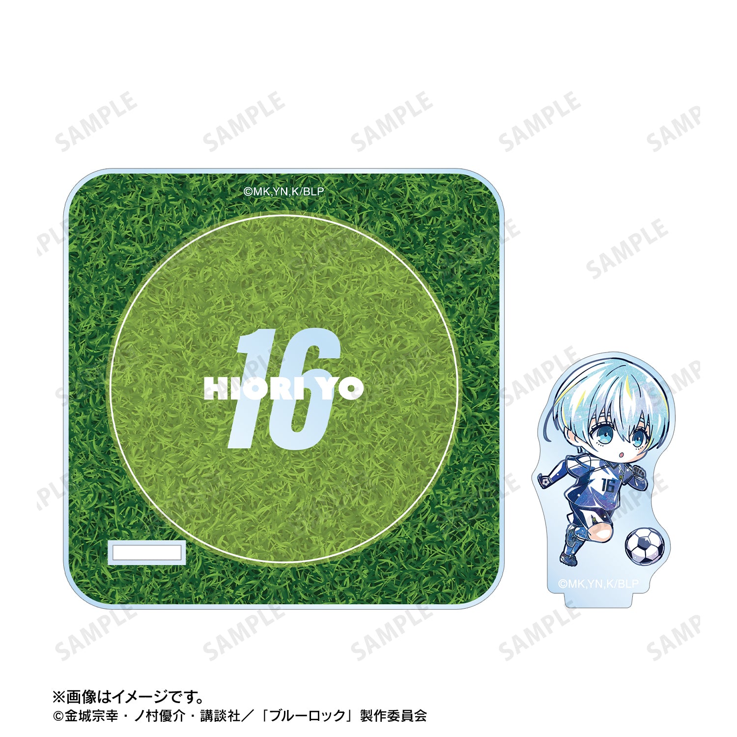 ブルーロック_氷織 羊 デフォルメAni-Art 第2弾 アクリルスタンド付きコースター