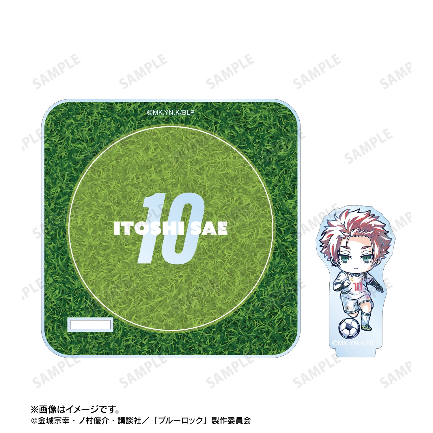 ブルーロック_糸師 冴 デフォルメAni-Art 第2弾 アクリルスタンド付きコースター