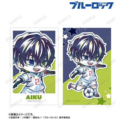 ブルーロック_オリヴァ・愛空 デフォルメAni-Art 第2弾 イラストカード2枚セット