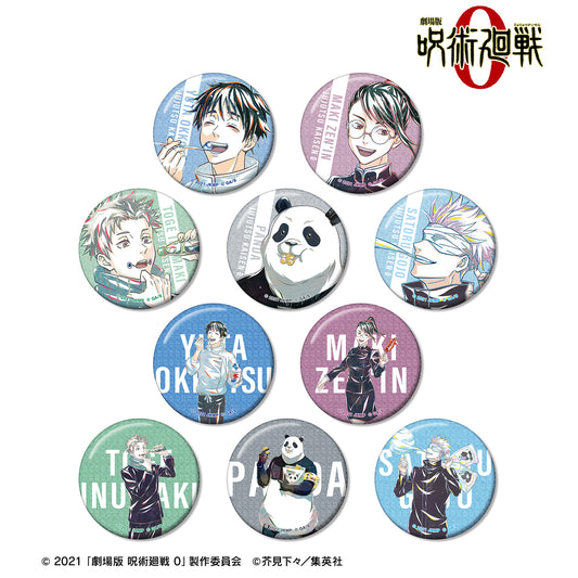 劇場版 呪術廻戦 0_トレーディング Ani-Art 第3弾 グリッター缶バッジ(単位/コンプリートBOX)【BOX/10パック入り】