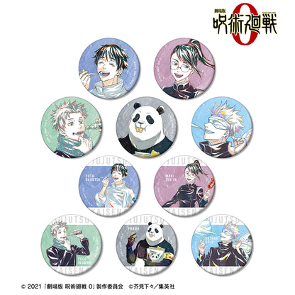 劇場版 呪術廻戦 0_トレーディング Ani-Art 第3弾 マット缶バッジ(単位/コンプリートBOX)【BOX/10パック入り】