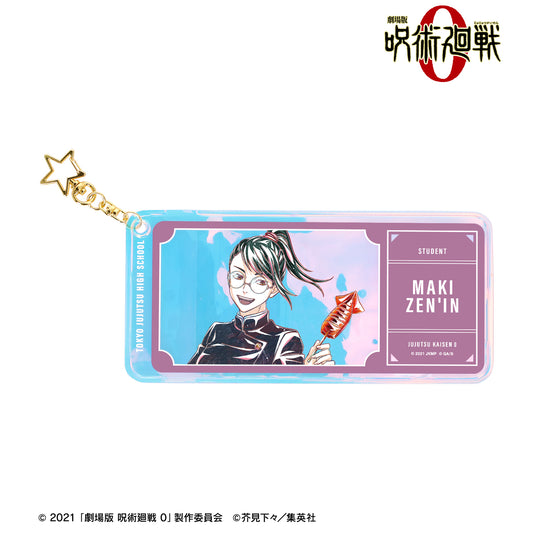 劇場版 呪術廻戦 0_禪院 真希 Ani-Art 第3弾 オーロラチケットホルダー