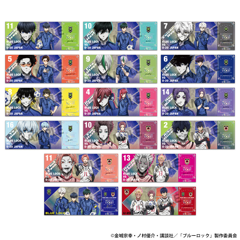 ブルーロック_トレーディングホログラムチケット風カード【コンプリートBOX／16個入り】