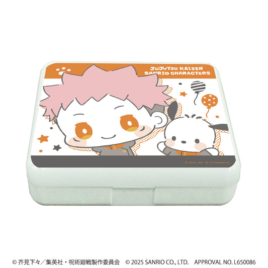 呪術廻戦 渋谷事変×サンリオキャラクターズ_小物ケース01/虎杖悠仁×ポチャッコ(コラボイラスト)