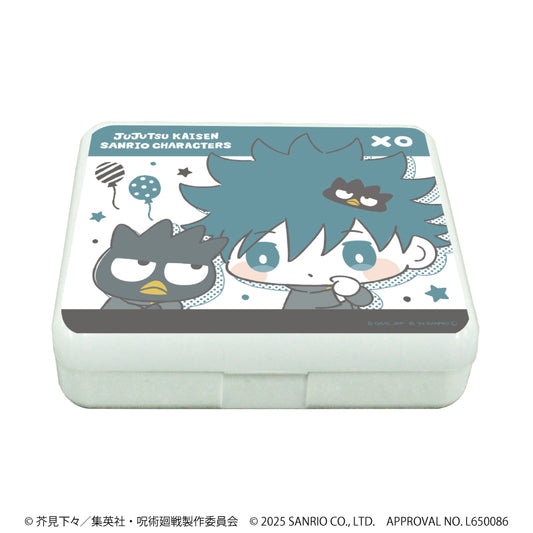 呪術廻戦 渋谷事変×サンリオキャラクターズ_小物ケース02/伏黒 恵×バッドばつ丸(コラボイラスト)