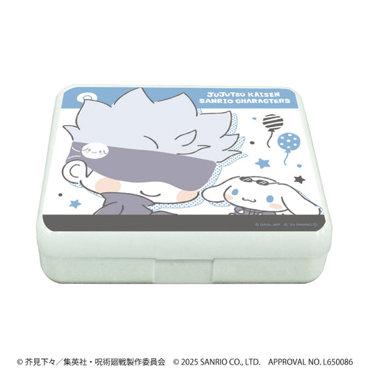 呪術廻戦 渋谷事変×サンリオキャラクターズ_小物ケース06/五条 悟×シナモロール(コラボイラスト)