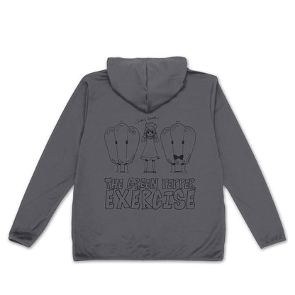 【推しの子】_ピーマン体操 薄手ドライパーカー/GRAY