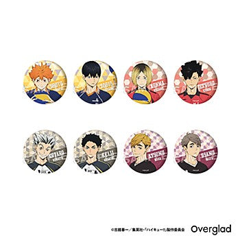 ハイキュー!!_トレーディング缶バッジ パターンアート【BOX/8個入り】