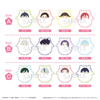 ブルーロック_くるみたぴぬいステッカーセット（天使Ver.） B