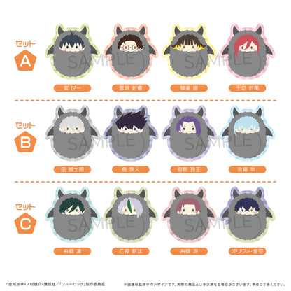 ブルーロック_くるみたぴぬいステッカーセット（悪魔Ver.） A