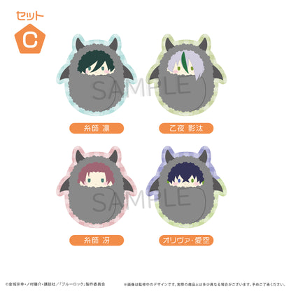 ブルーロック_くるみたぴぬいステッカーセット（悪魔Ver.） C