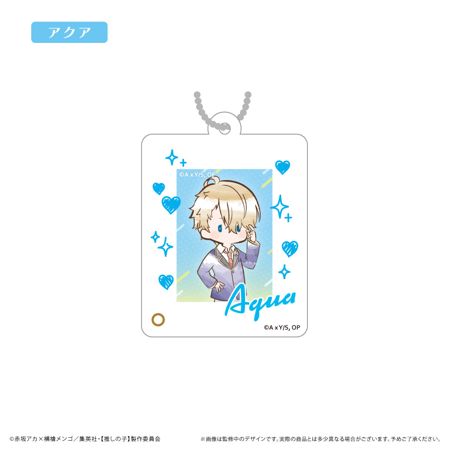 【推しの子】_ミニフォトフレームアクリルキーホルダー　アクア