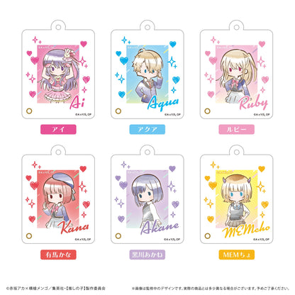 【推しの子】_ミニフォトフレームアクリルキーホルダー　アクア