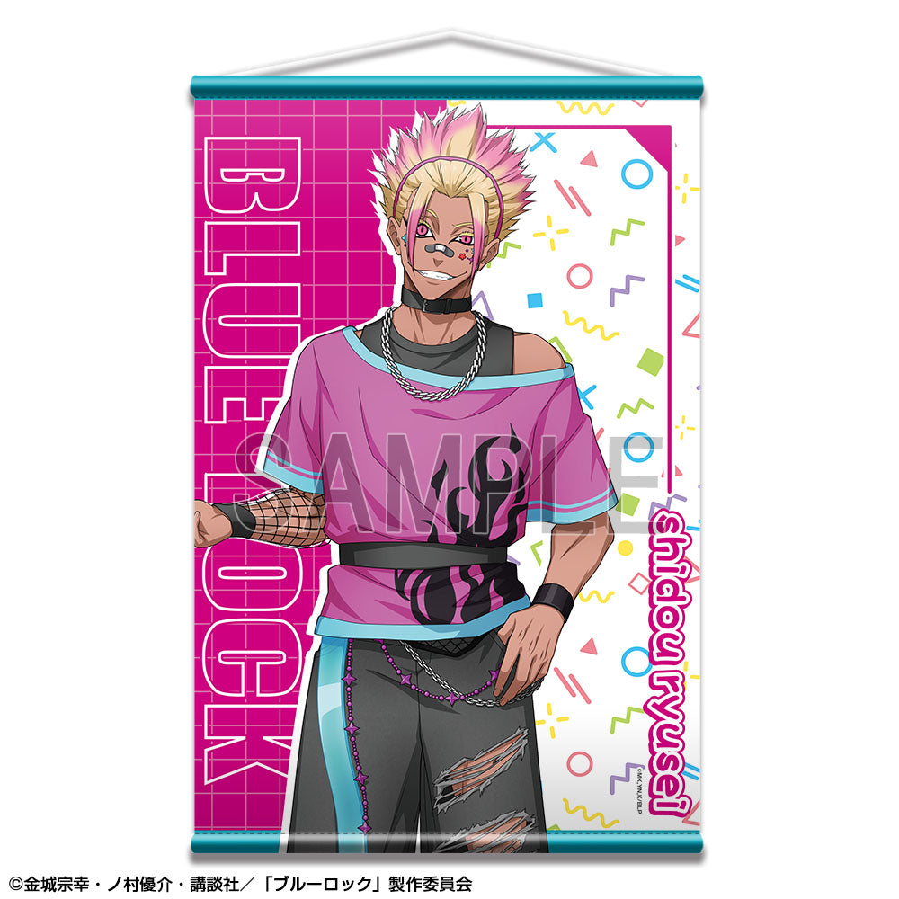 ブルーロック_B2タペストリー デザイン09(士道龍聖/デコラティブポップver.)【描き下ろし】