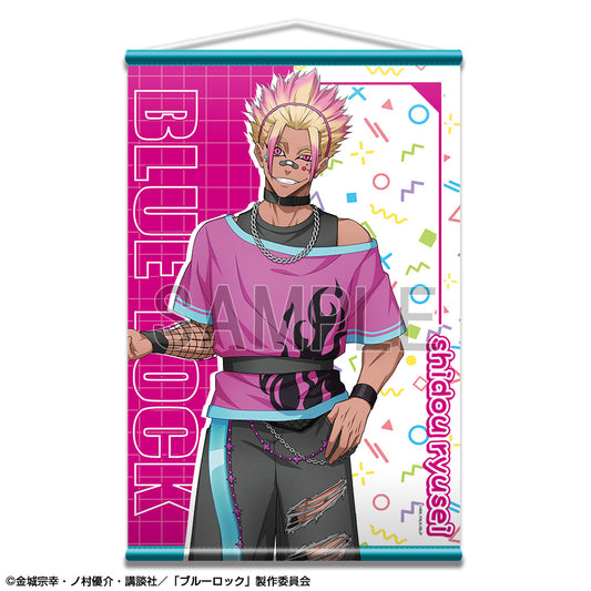 ブルーロック_B2タペストリー デザイン09(士道龍聖/デコラティブポップver.)【描き下ろし】