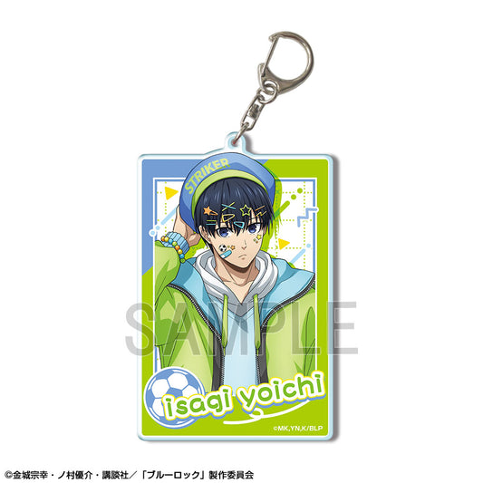 ブルーロック_ビッグアクリルキーホルダー デザイン01(潔 世一/デコラティブポップver.)【描き下ろし】