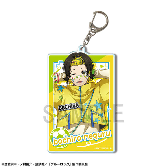 ブルーロック_ビッグアクリルキーホルダー デザイン04(蜂楽 廻/デコラティブポップver.)【描き下ろし】