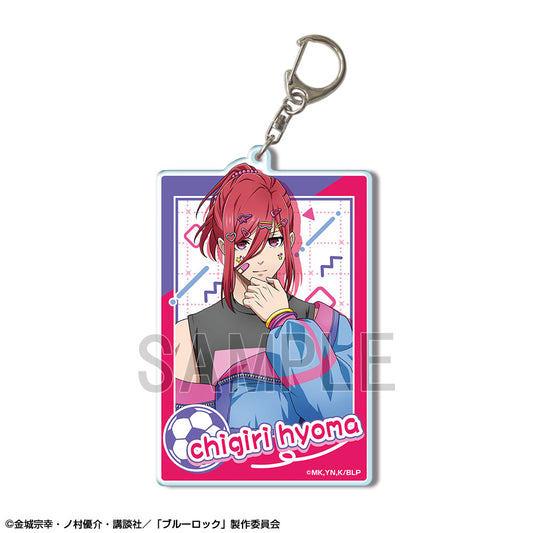 ブルーロック_ビッグアクリルキーホルダー デザイン05(千切豹馬/デコラティブポップver.)【描き下ろし】