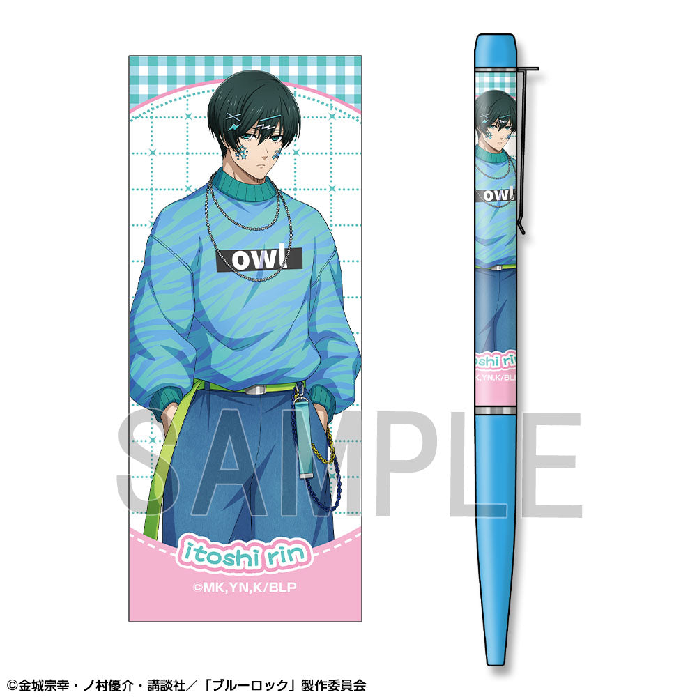 ブルーロック_プリントボールペン デザイン02(糸師 凛/デコラティブポップver.)【描き下ろし】