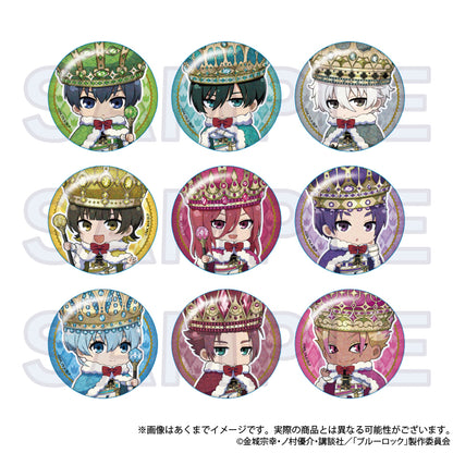 ブルーロック_トレーディングホログラム缶バッジ ColorKing ver.【BOX／9個入り】