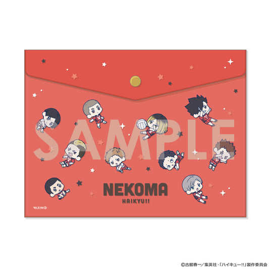 ハイキュー!!_わちゃっと!フラットケース 3 音駒