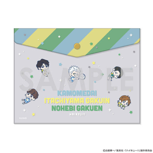 ハイキュー!!_わちゃっと!フラットケース 8 ライバルズ