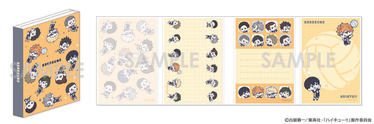 ハイキュー!!_わちゃっと!ぱたぱたメモ 1 烏野