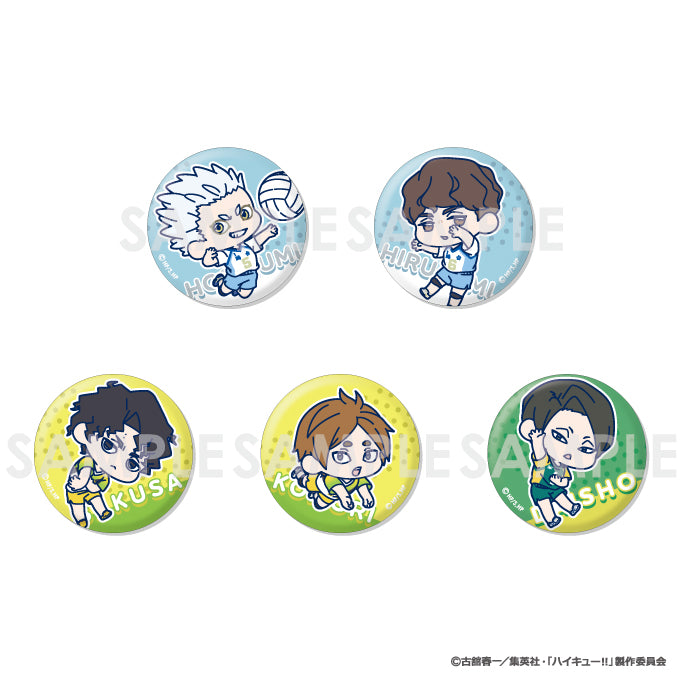 ハイキュー!!_わちゃっと!トレーディング缶バッジ ライバルズ 【コンプリートBOX／5個入り】