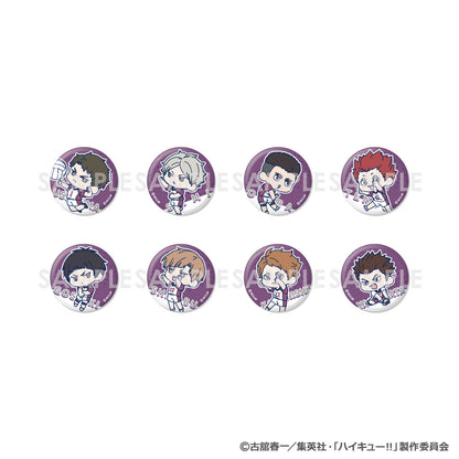 ハイキュー!!_わちゃっと!トレーディング缶バッジ 白鳥沢学園【コンプリートBOX／8個入り】